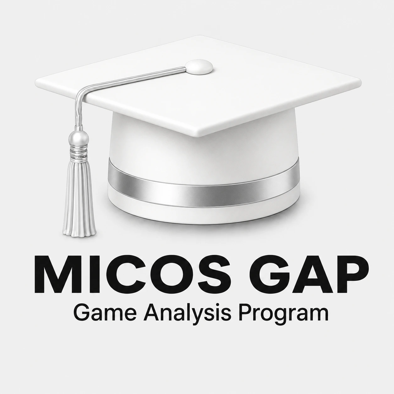 MICOS GAP - Game Analysis Program - White Silver